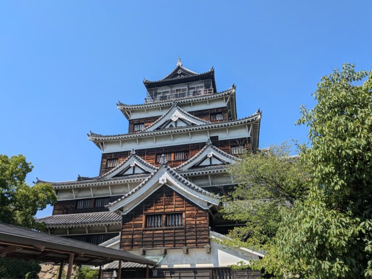 広島城の天守