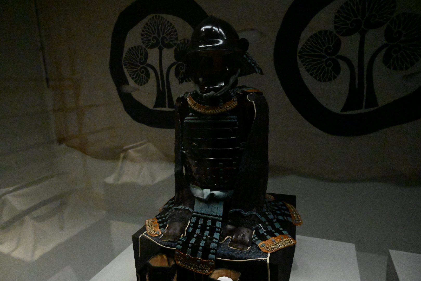 赤レンガミュージアムに展示されている甲冑